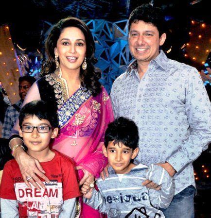 madhuri dixit childhood pics|madhuri dixit husband and children.